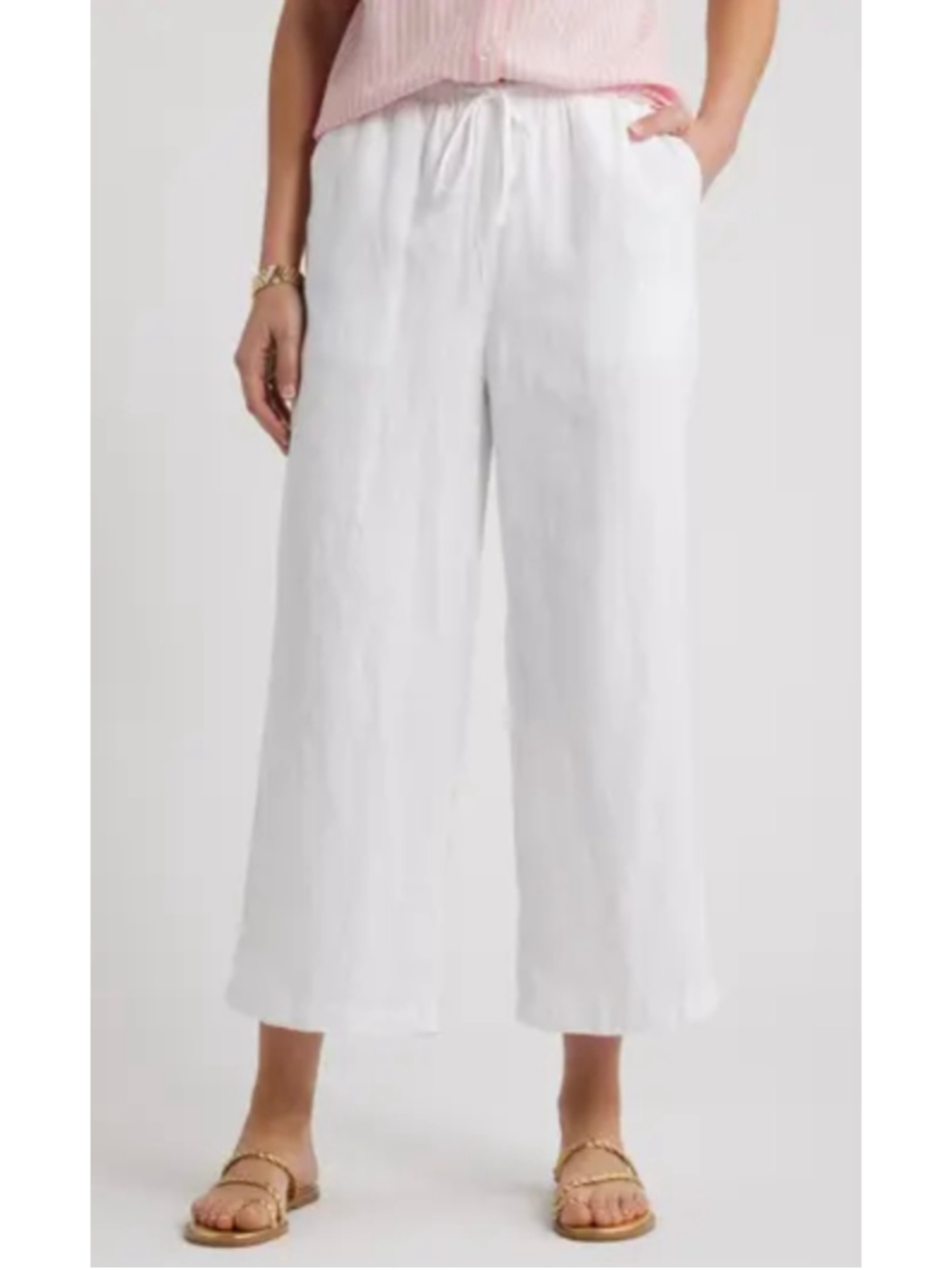 Linen Style & Co white pants Sz. 14